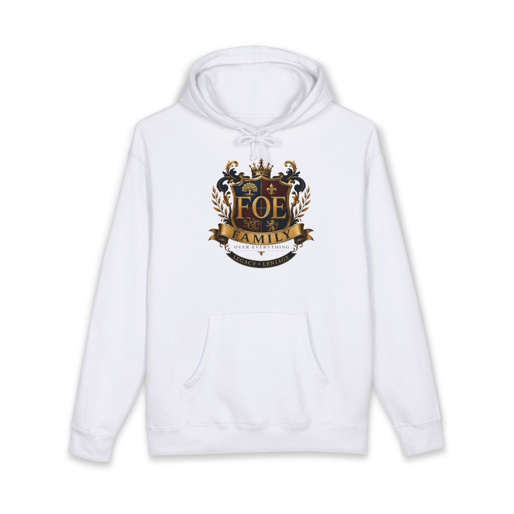 FOE Family Crest Hoodie – Vintage Heraldic Coat of Arms Pullover