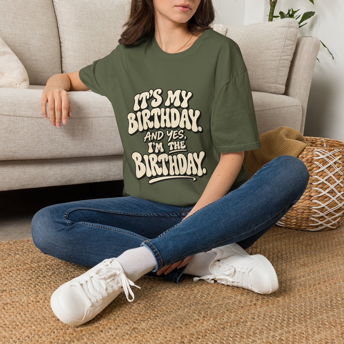 Birthday Graphic T-Shirt — “It’s My Birthday (And Yes I’m The Birthday)”
