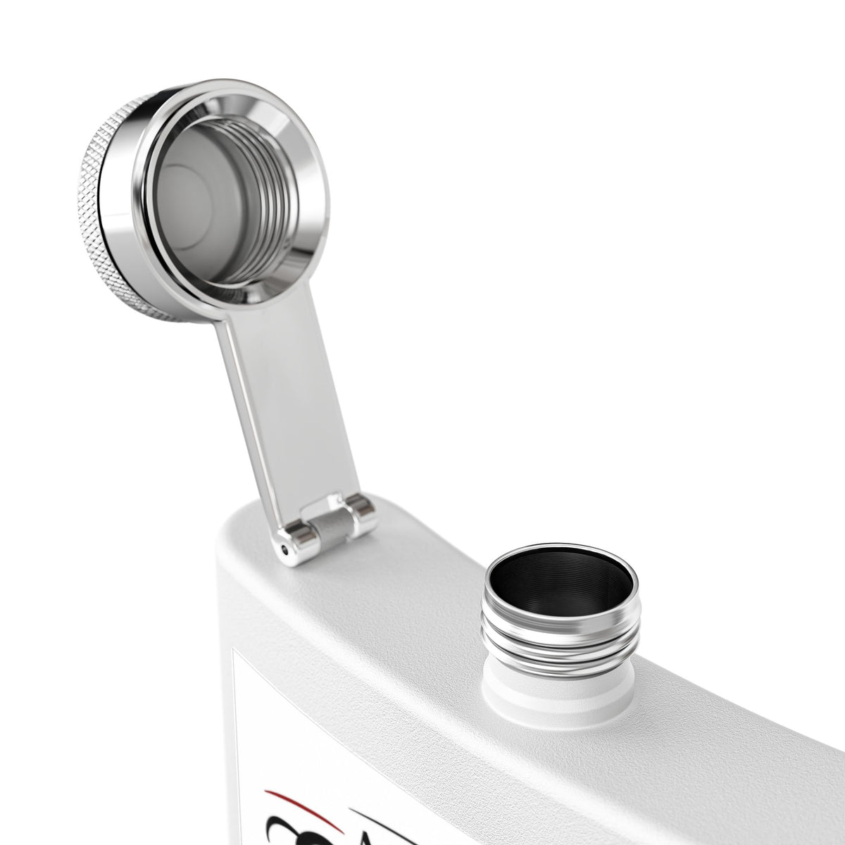 Flask — “At the End of the Day, The Day Gotta End” Stainless Steel 6oz