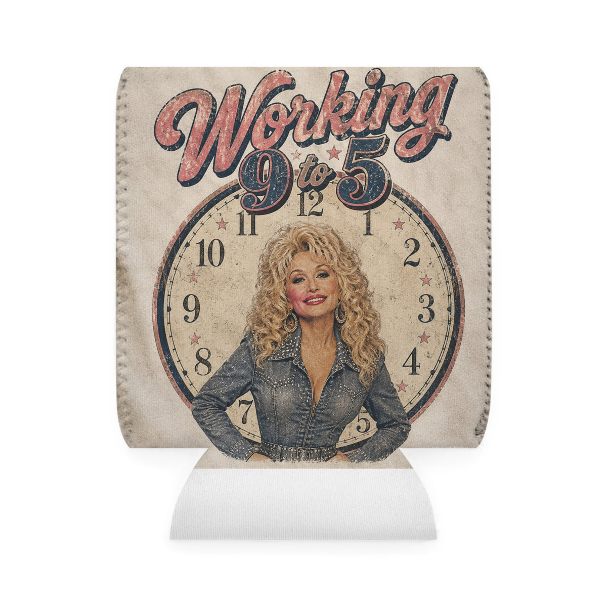 Working 9 to 5 Can Cooler Sleeve
