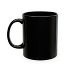 Jerry Seinfeld Comedy Quote Mug – “Is it me or does working for a living seem counterproductive?” – Black Ceramic Coffee Cup