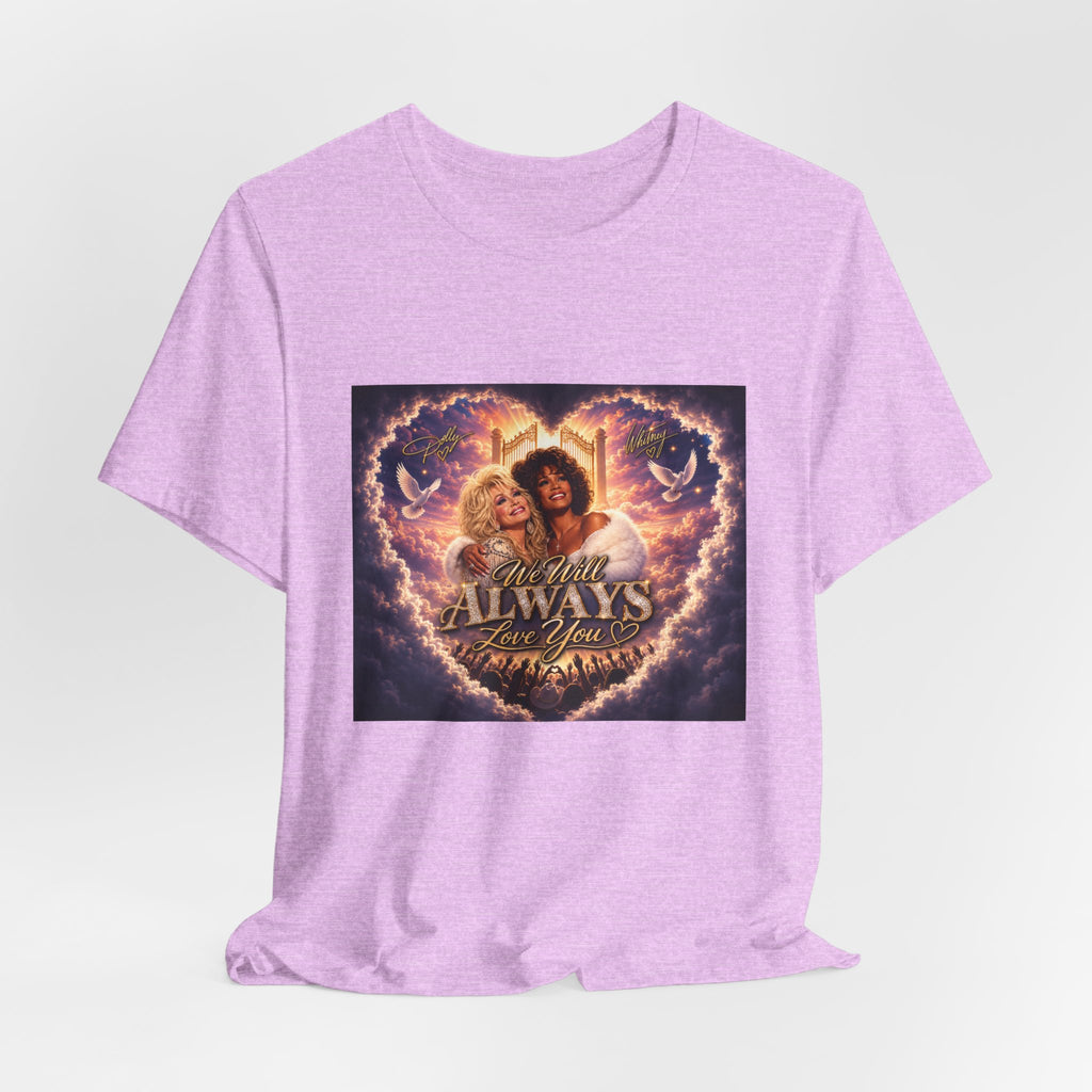 Always By Your Side Heart Portrait Tee