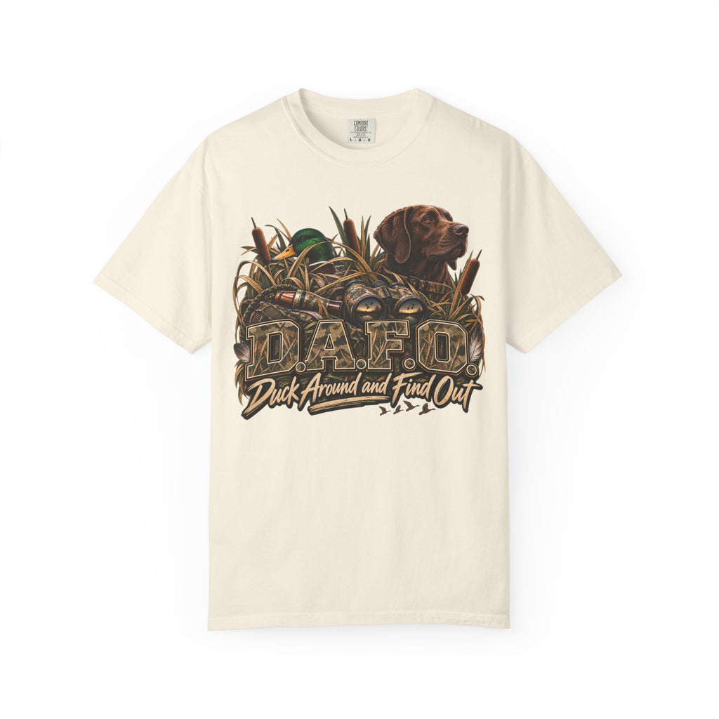 Duck Hunting T-Shirt — "Duck Around and Find Out" Graphic Tee