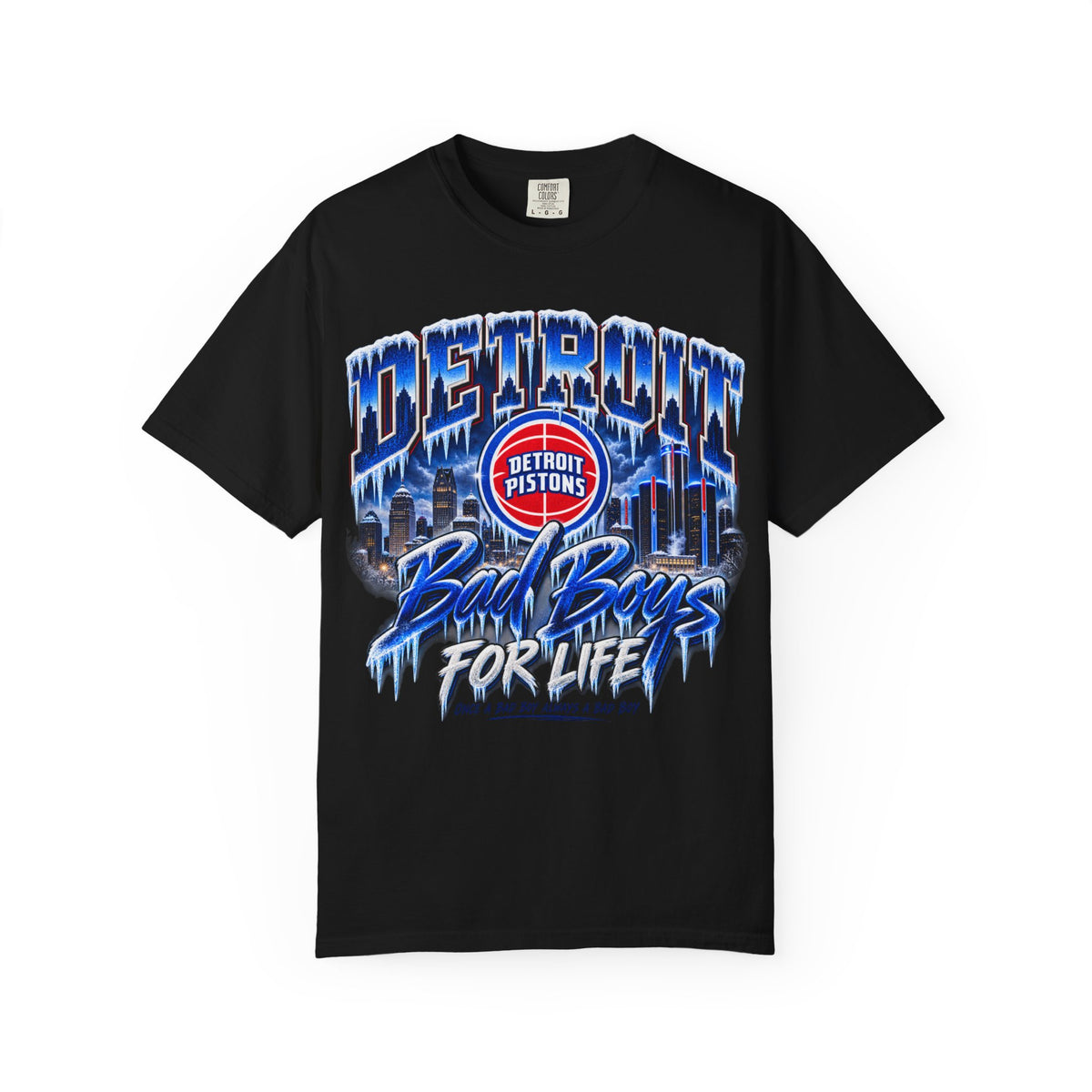 Detroit Pistons "Bad Boys For Life" Graphic T-Shirt
