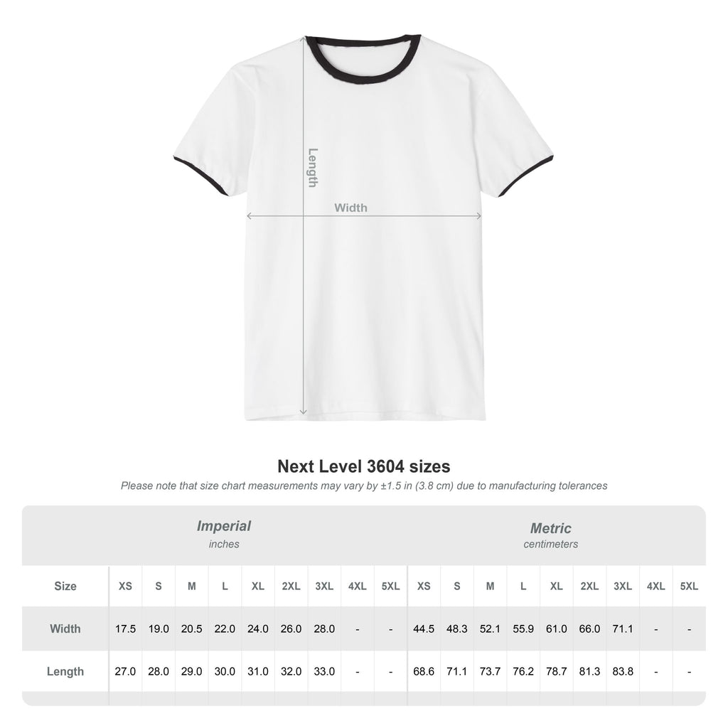 Classic Vintage Logo Ringer Tee — "Saintyamans Classic"