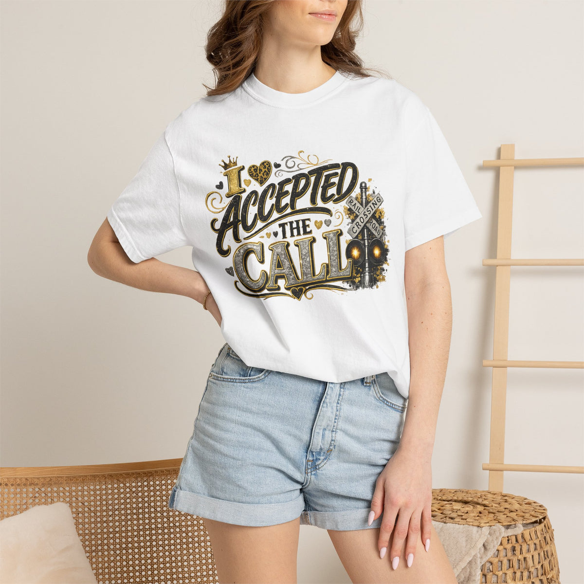 I Accepted The Call T-Shirt — Faith-Inspired Christian Tee