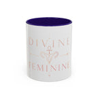 Divine Feminine Coffee Mug – 11oz & 15oz Black Ceramic