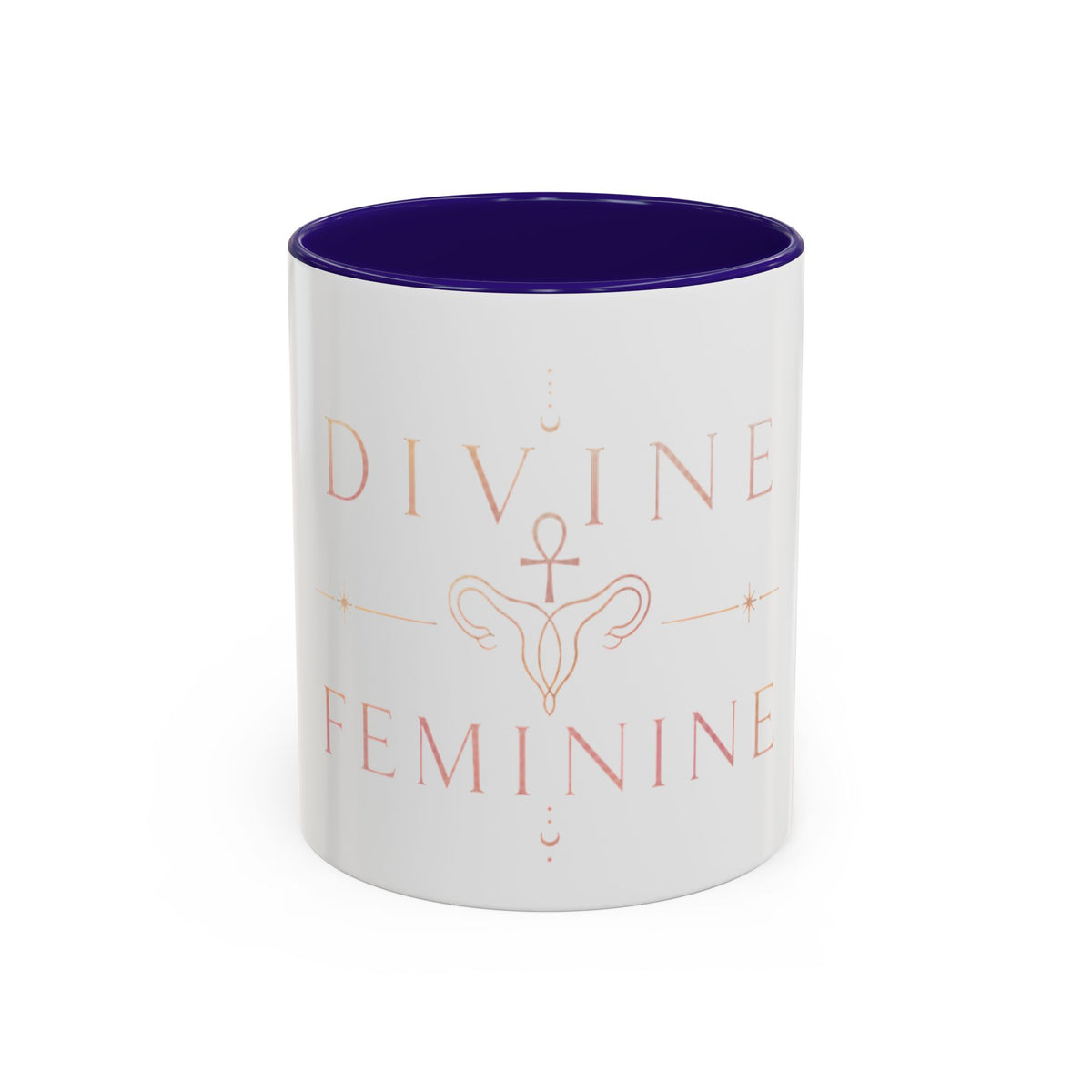 Divine Feminine Coffee Mug – 11oz & 15oz Black Ceramic