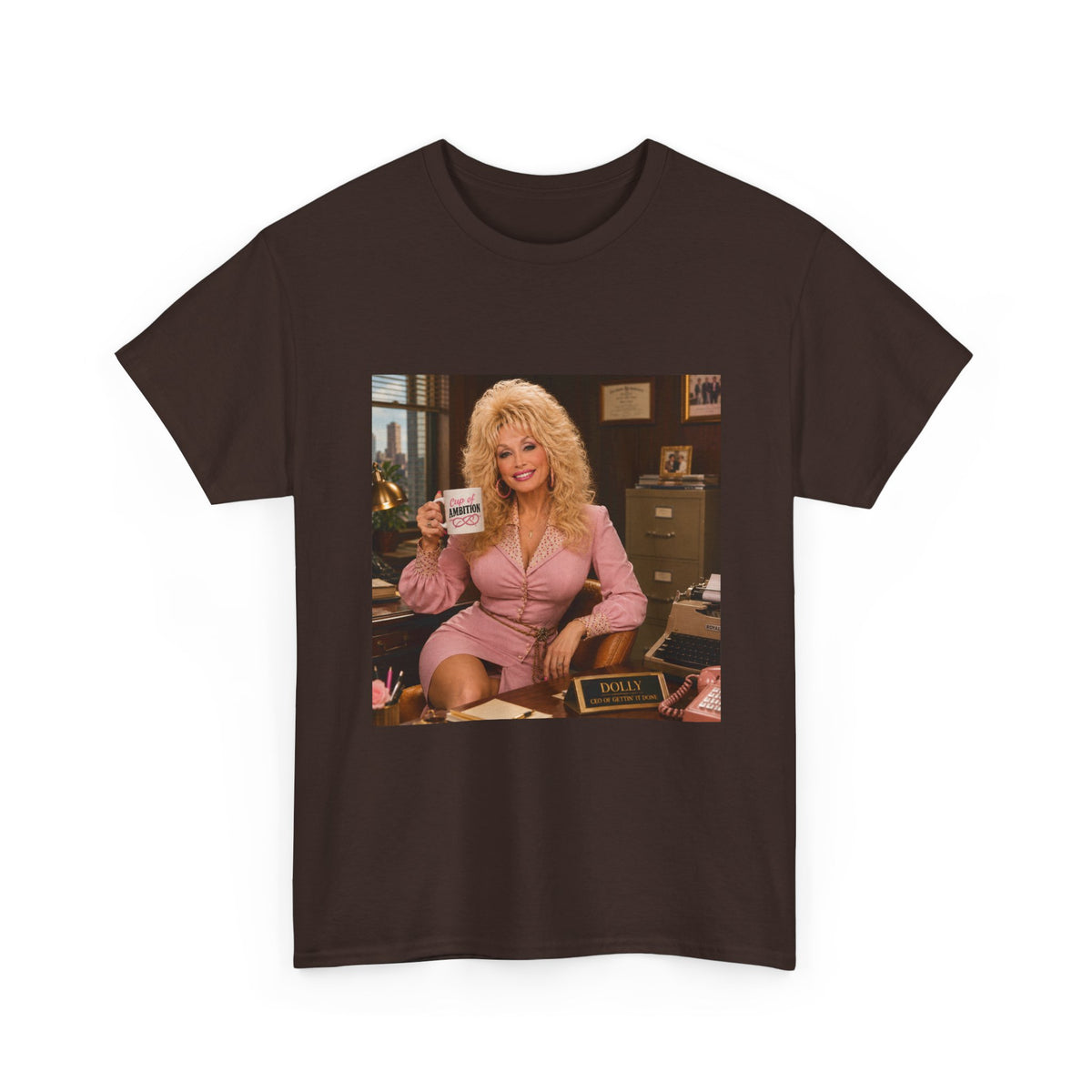 Vintage 80s TV Office Photo Tee
