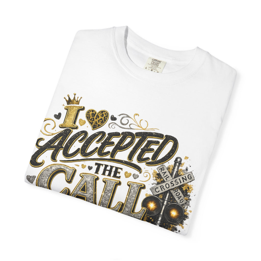 I Accepted The Call T-Shirt — Inspirational Christian Faith Graphic Tee