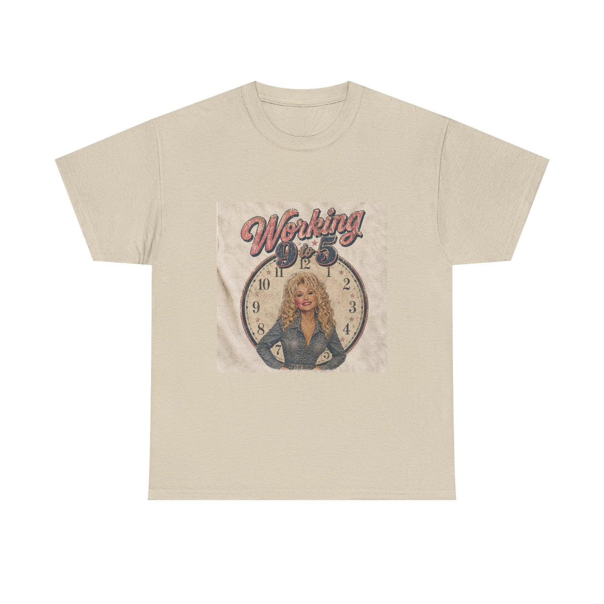 Working 9 to 5 Dolly Parton Vintage Tee