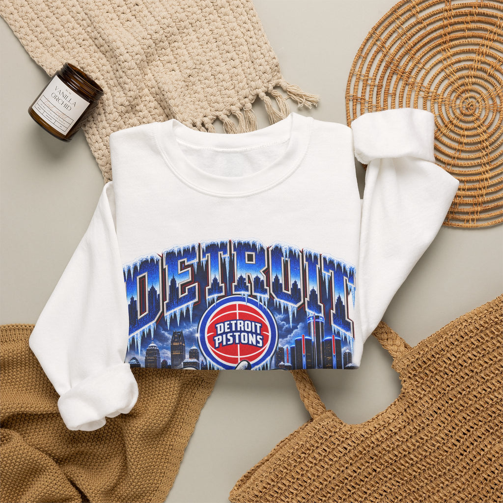 Detroit Pistons 'Bad Boys for Life' Crewneck Sweatshirt