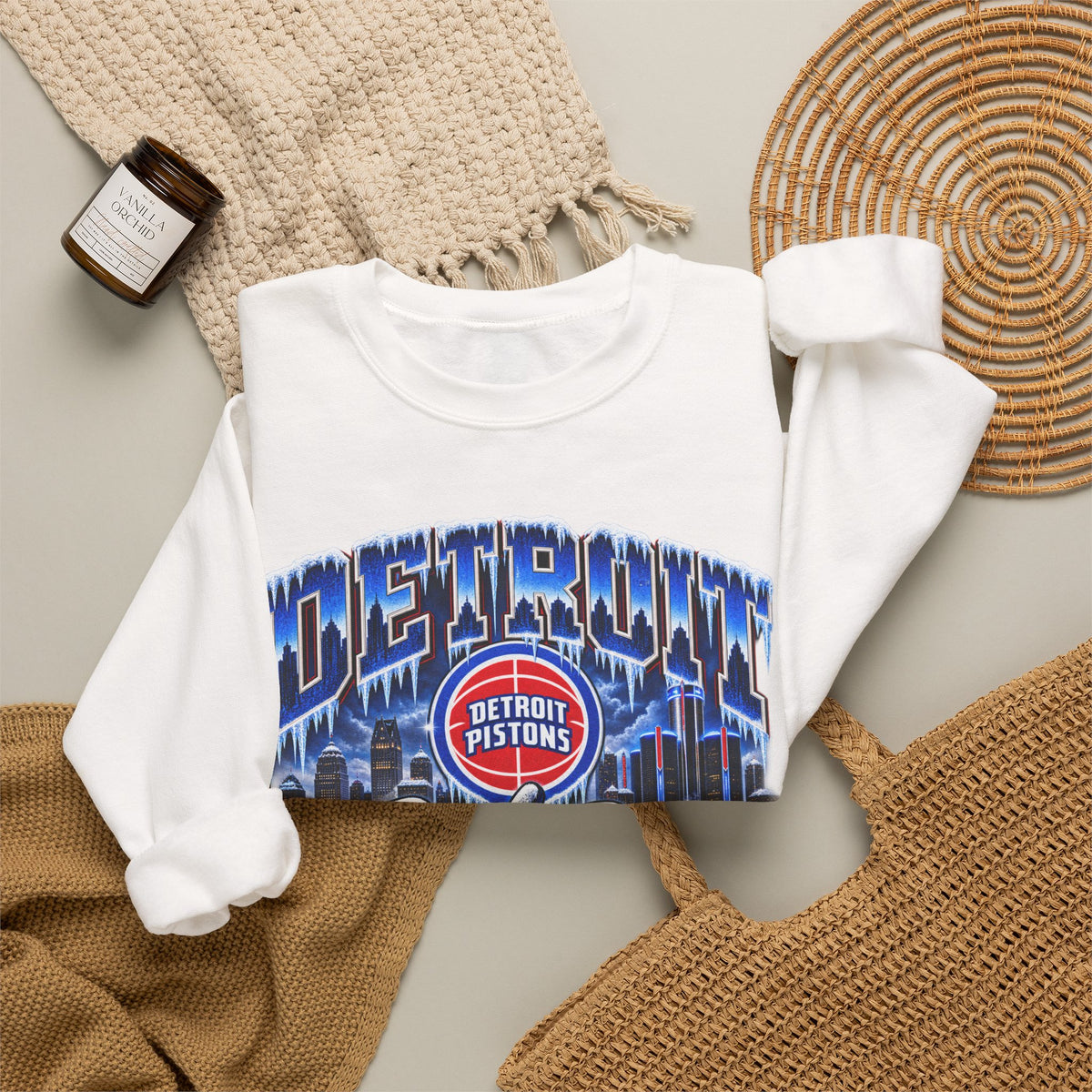 Detroit Pistons 'Bad Boys for Life' Crewneck Sweatshirt