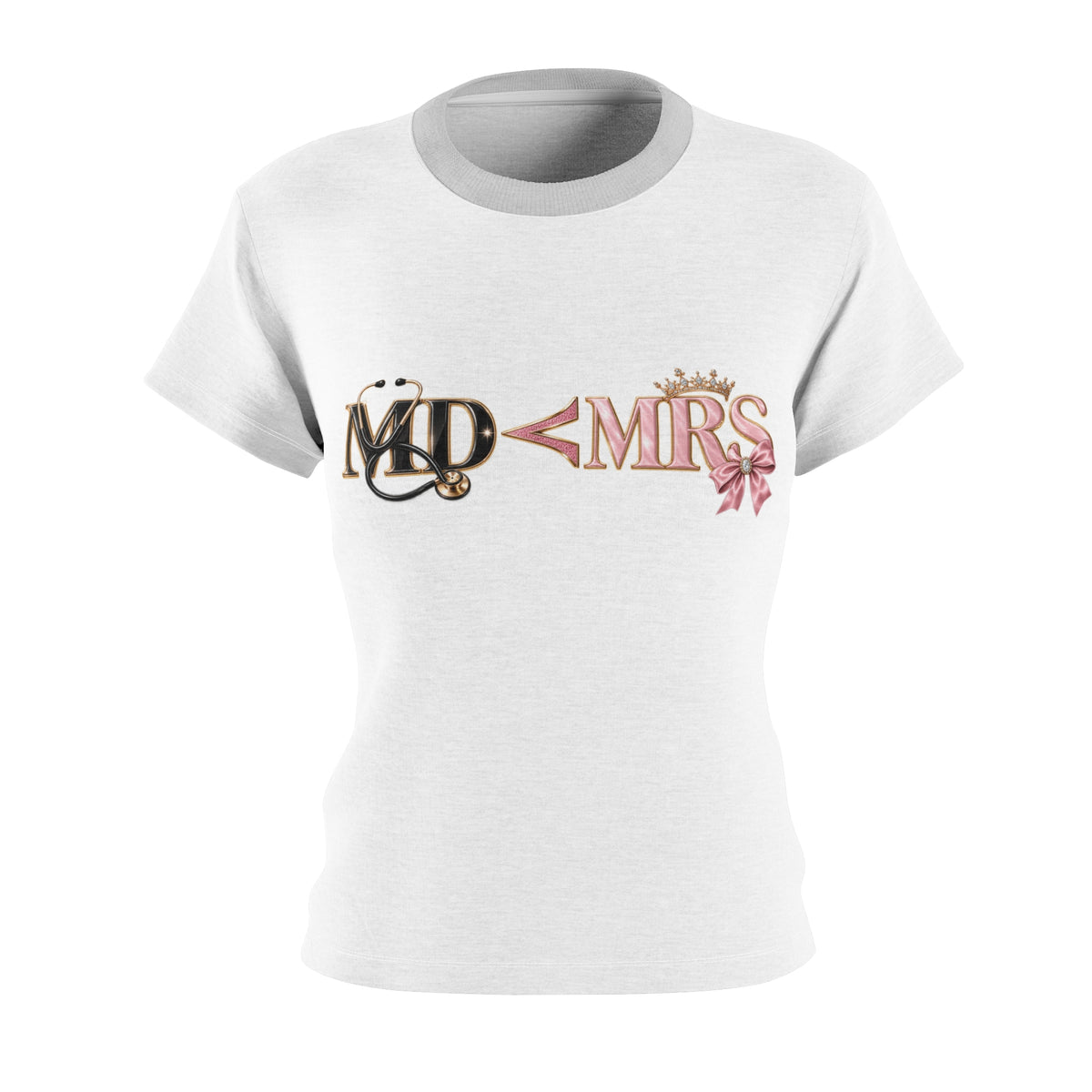 Mrs. Bride Tee — MD → MRS Wedding T‑Shirt