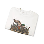 Crewneck Sweatshirt - 'Duck Around and Find Out' Mallard Hunting Graphic