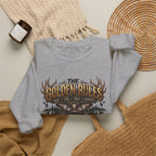 Crewneck Sweatshirt — "The Golden Rules" Rustic Outdoor Graphic