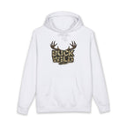 Buck Wild Camo Hoodie — Deer Antler Hunting Sweatshirt
