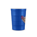 Sugar Skull Recyclable Steel Cup — Day of the Dead Party Cup