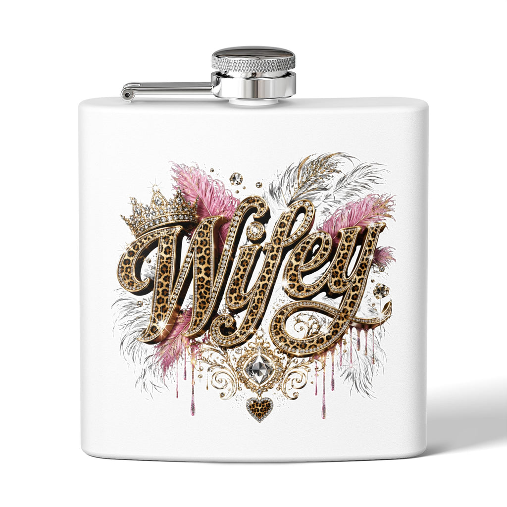 Wifey 6oz Stainless Steel Flask - Bridal Bachelorette Party Gift