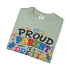 Proud Parent of a Pretty AwMazing Kid T-Shirt — Colorful Autism Pride Tee
