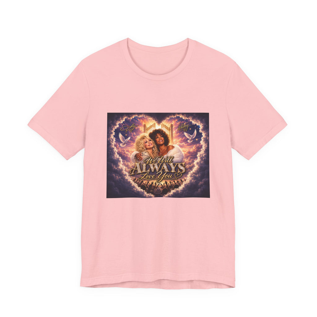 Always By Your Side Heart Portrait Tee