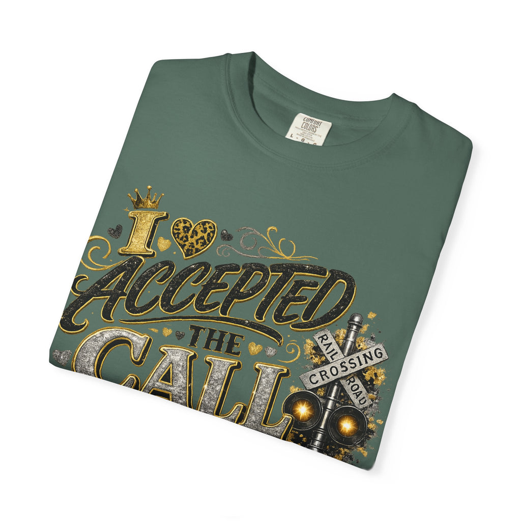 I Accepted The Call T-Shirt — Inspirational Christian Faith Graphic Tee
