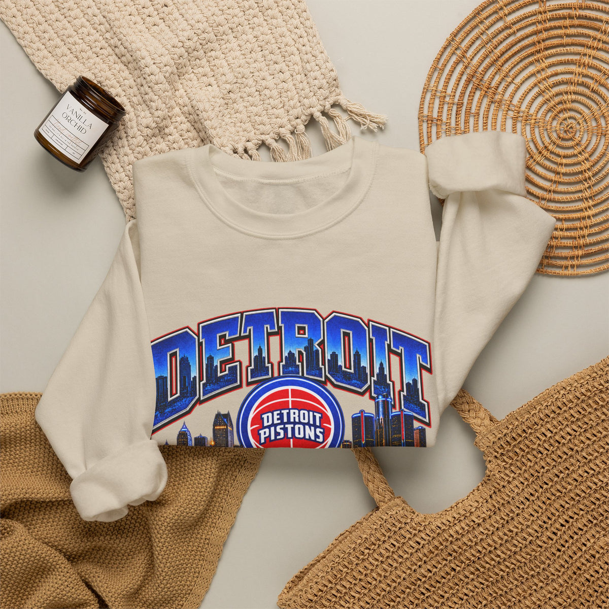 Detroit Pistons "Bad Boys For Life" Crewneck Sweatshirt