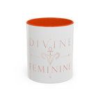 Divine Feminine Coffee Mug – 11oz & 15oz Black Ceramic