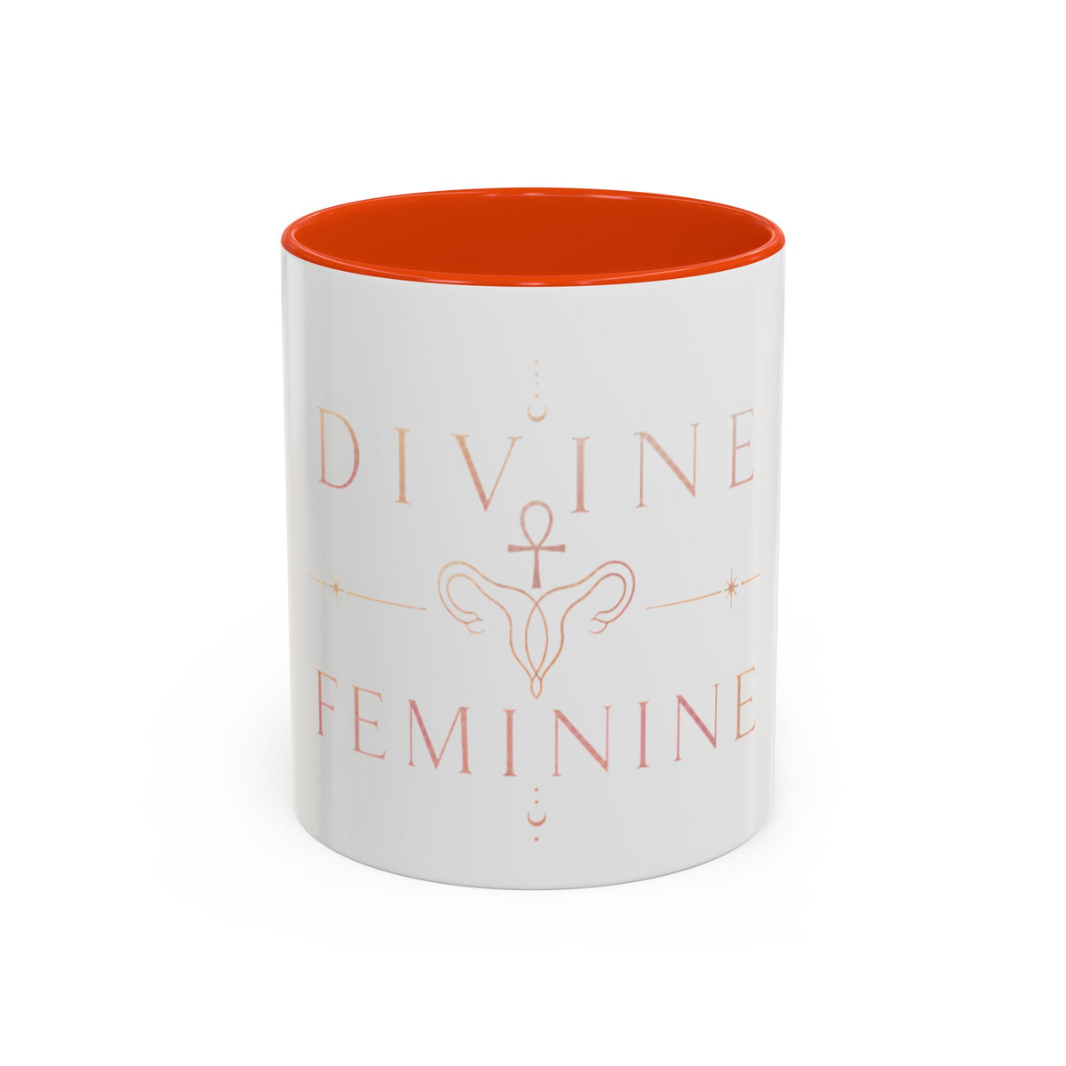 Divine Feminine Coffee Mug – 11oz & 15oz Black Ceramic
