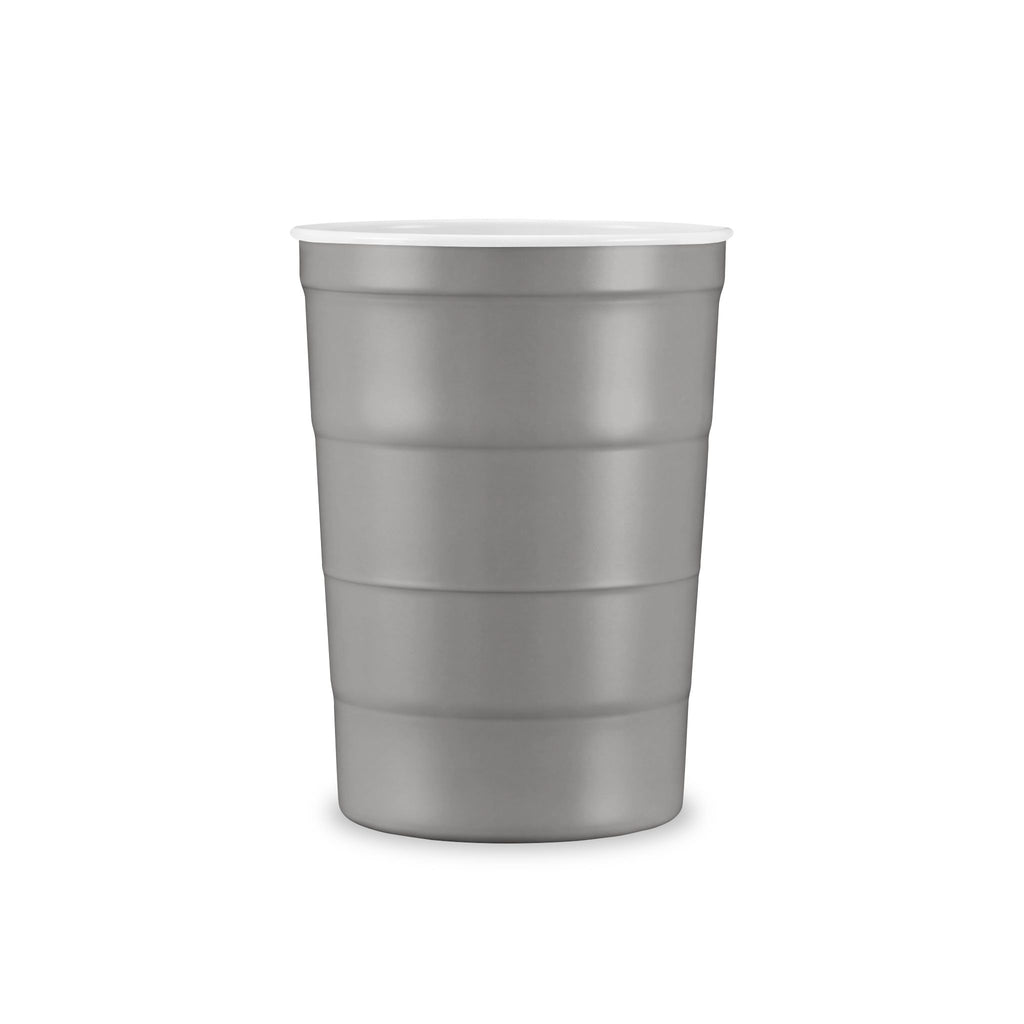 Sugar Skull Recyclable Steel Cup — Day of the Dead Party Cup