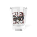 Raise Hell Praise Dale Shot Glass — NASCAR Racing Car 1.5oz Shooter Gift