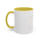Divine Feminine Coffee Mug – 11oz & 15oz Black Ceramic