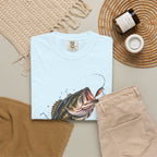Bass Fishing T-Shirt — Jumping Largemouth Design
