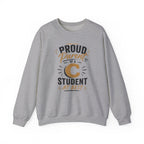 Crewneck Sweatshirt — "Proud Parent of a C Student (At Best)" Fun Parent Gift