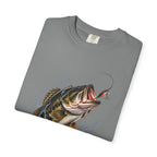 Bass Fishing T-Shirt — Jumping Largemouth Design