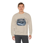 Fishing Crewneck Sweatshirt — "Wishing I Was Fishing" Graphic
