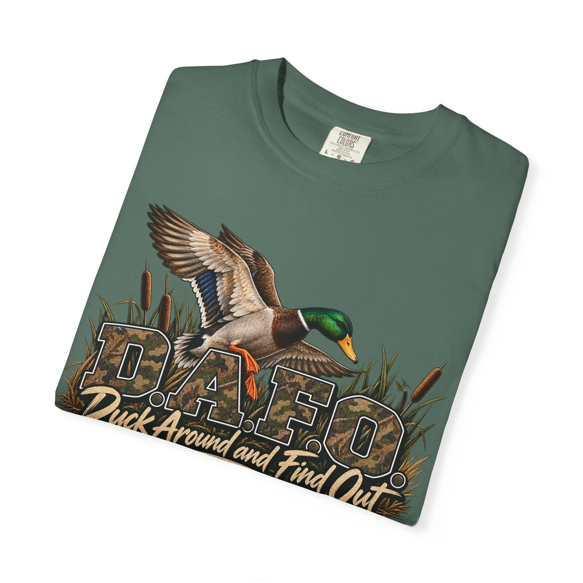 Duck Around and Find Out T-Shirt — Mallard Hunting Graphic Tee