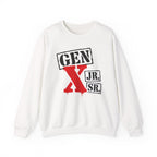 Gen X Jr./Sr. Crewneck Sweatshirt – Retro Generation X Design