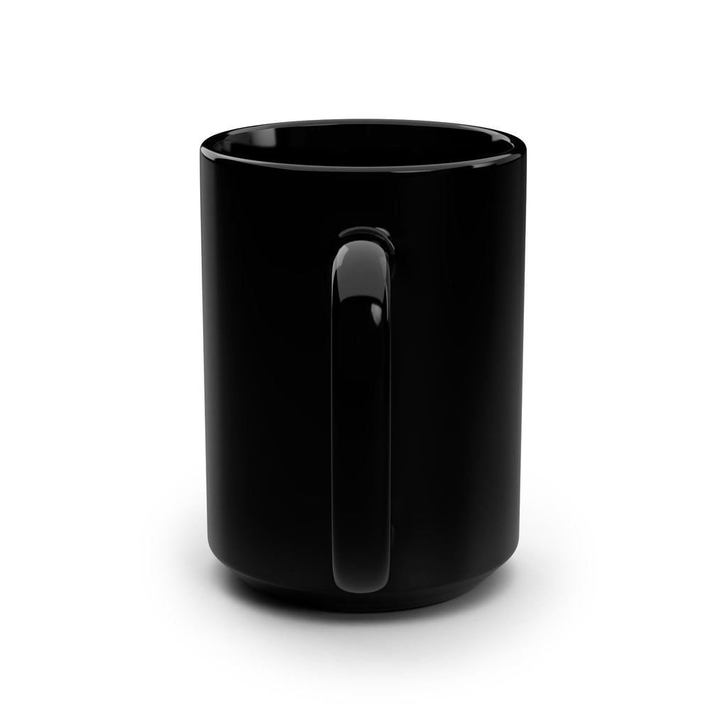 Black Excellence Ceramic Mug — 15oz Black Pride Coffee Cup