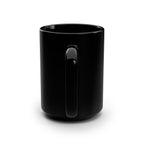 Black Excellence Ceramic Mug — 15oz Black Pride Coffee Cup