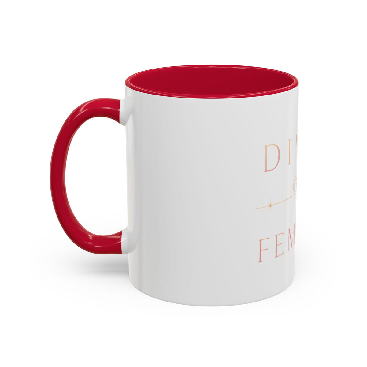 Divine Feminine Coffee Mug – 11oz & 15oz Black Ceramic