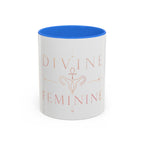 Divine Feminine Coffee Mug – 11oz & 15oz Black Ceramic