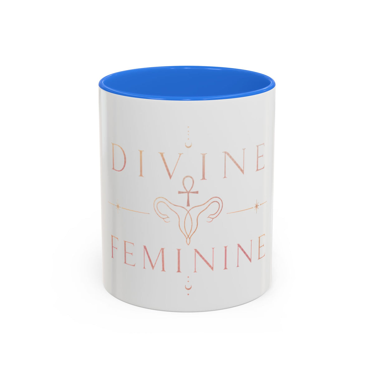 Divine Feminine Coffee Mug – 11oz & 15oz Black Ceramic