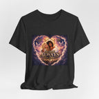 Always By Your Side Heart Portrait Tee