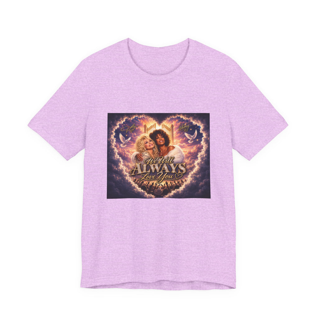 Always By Your Side Heart Portrait Tee