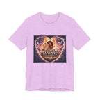 Always By Your Side Heart Portrait Tee