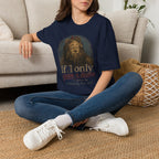 Wizard of Oz Cowardly Lion Tee — "If I Only Gave a Damn" Vintage Movie Quote T-Shirt