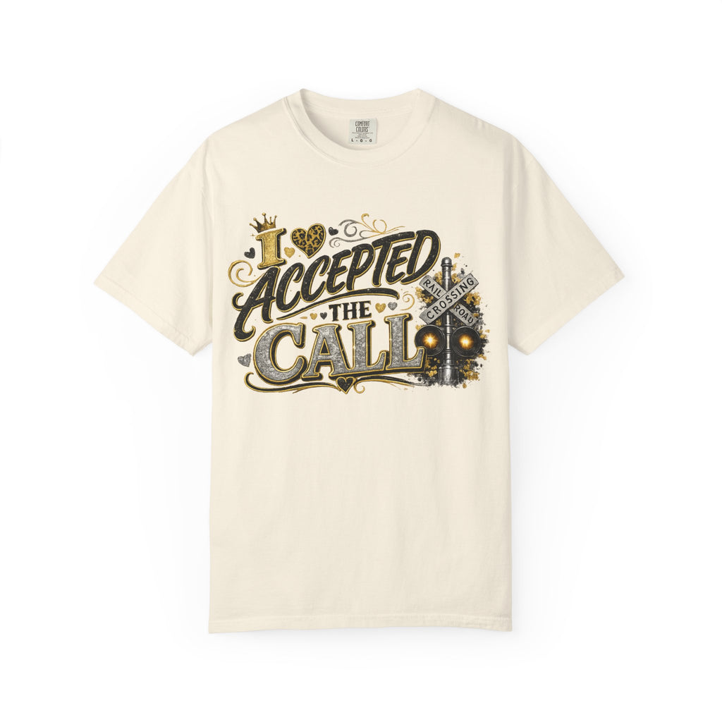 I Accepted The Call T-Shirt — Inspirational Christian Faith Graphic Tee
