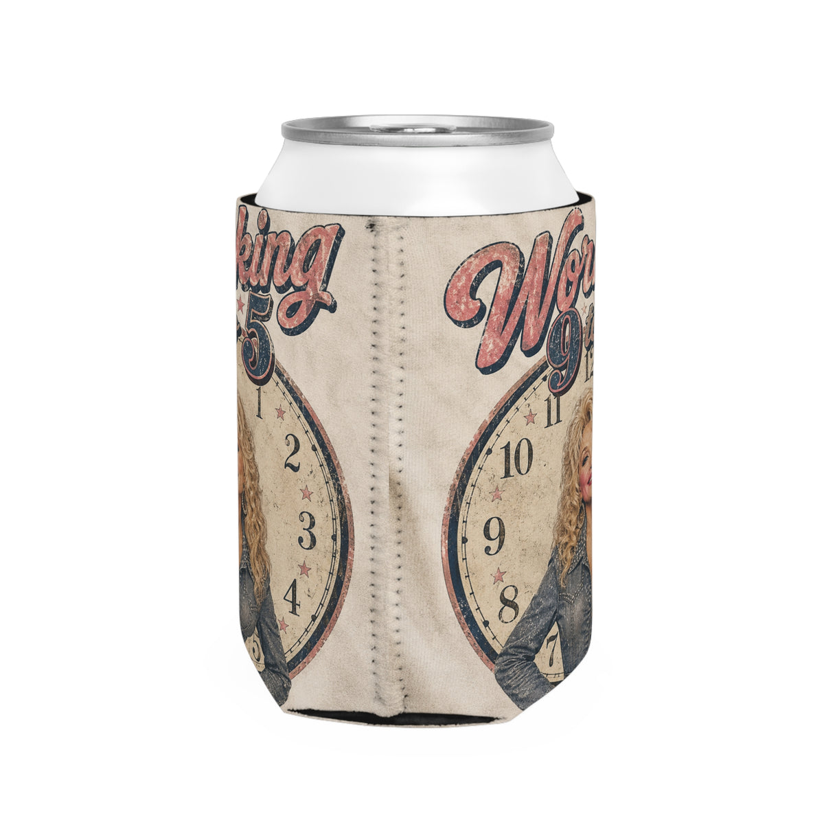 Working 9 to 5 Can Cooler Sleeve