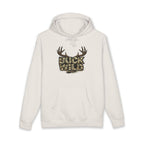 Buck Wild Camo Hoodie — Deer Antler Hunting Sweatshirt